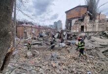Зруйнована Академія Бойчука. Фото: Суспільне