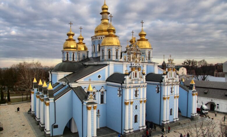 Свято-Михайлівський Золотоверхий монастир. Фото: ДІАЗ "Стародавній Київ