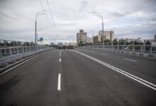 Шляхопровід біля станції метро "Дарниця". Фото: КМДА