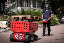 Аварійно-відновлювальні роботи у Вишневому. Фото: ДСНС