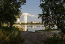 Озеро Кирилівське. Фото: ДСНС