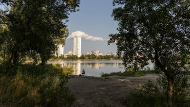 Озеро Кирилівське. Фото: ДСНС