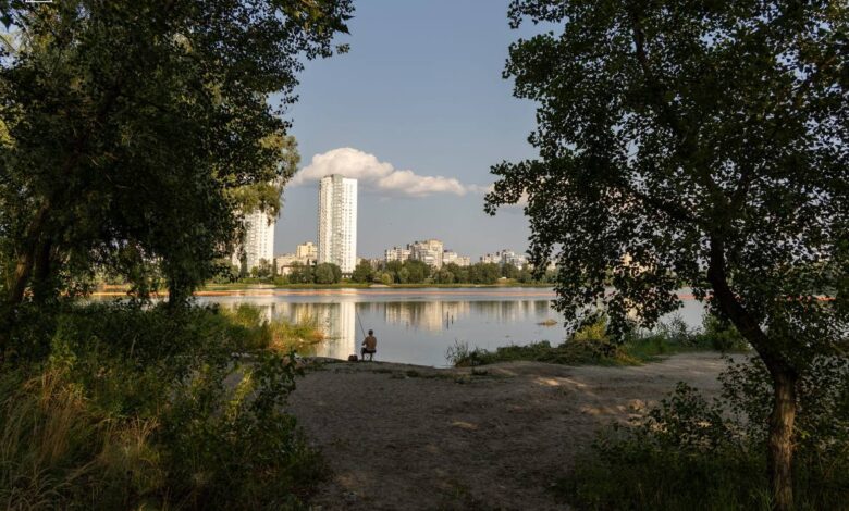 Озеро Кирилівське. Фото: ДСНС