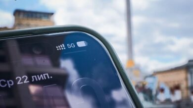 5G на смартфоні. Фото: Міністерство цифрової трансформації України