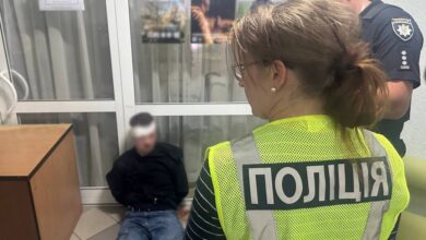 Затриманий підозрюваний у вбивстві лікарки під час проходження ВЛК. Фото: Поліція Києва