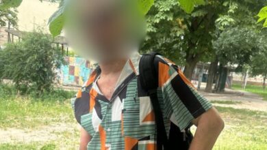 Затриманий чоловік. Фото: прокуратура