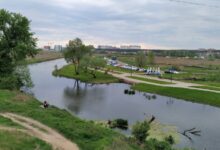 Річка Ірпінь на Київщині. Фото: УНІАН