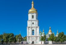 Дзвіниця Софійського собору в Києві. Фото: baroko.ukrainaincognita