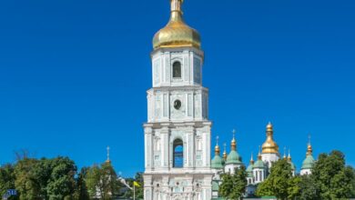 Дзвіниця Софійського собору в Києві. Фото: baroko.ukrainaincognita