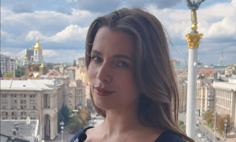 Христина Соловій. Скриншот з відео: Готель "Україна"