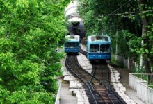 Фунікулер. Фото: КМДА