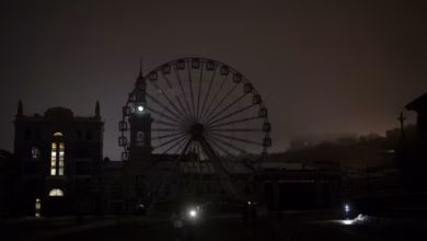 Блекаут в Києві. Фото: Андрій Кравченко / AP