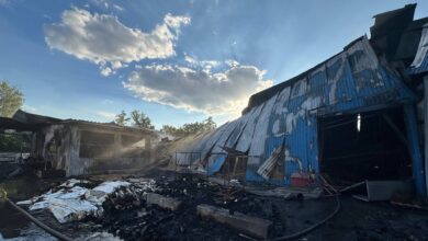 Наслідки удару по підприємству «Вентиляційні системи». Фото: vents.ua