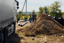 Будівництво водогону. Фото: Тимур Ткаченко
