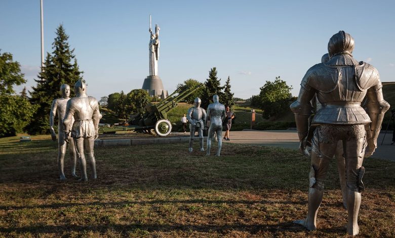 Мистецький проєкт «ARMORS». Фото: пресслужба Національного музею історії України у Другій світовій війні